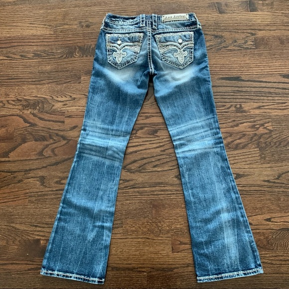 NWOT Rock Revival Yui Boot Stretch Jeans Size 28 - Picture 9 of 9